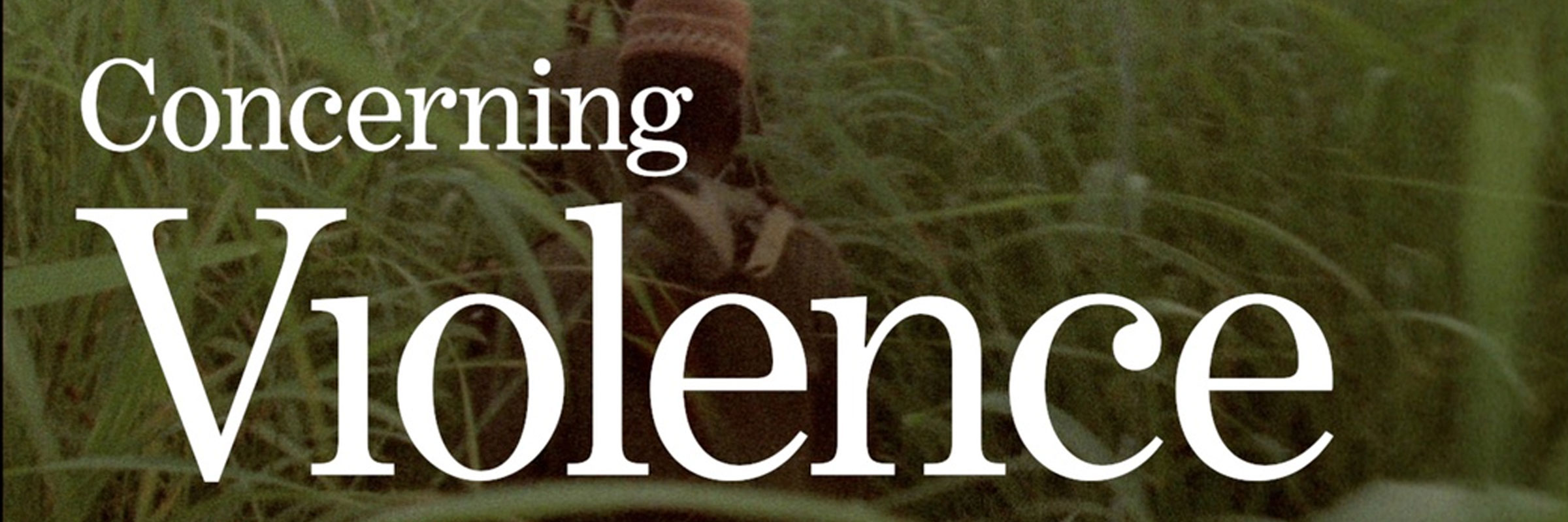 Concerning Violence 